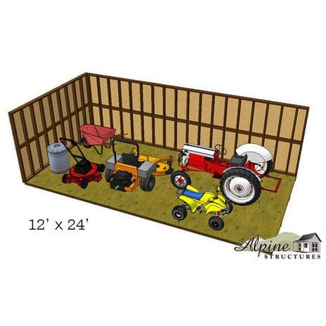 EZ-Fit Craftsman Storage Shed Kit - ez8x8craftsman