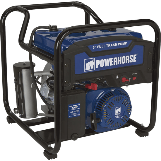 Powerhorse® Full Trash 3" Water Pump Extended Run 197 GPM - 750127