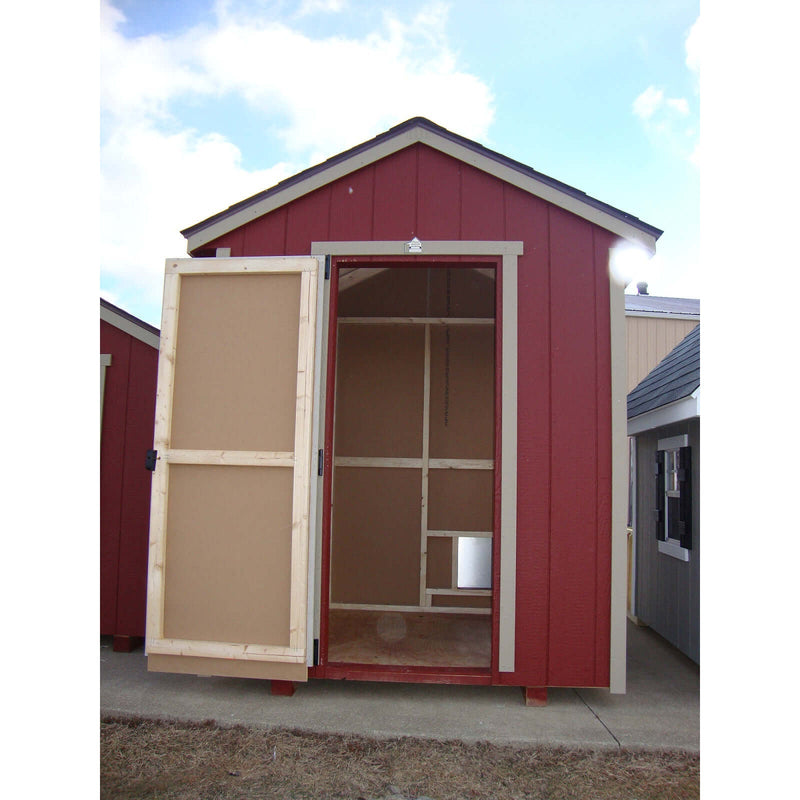 EZ-Fit 5x8 Dog Kennel Shed Kit with Run - kennel5x8