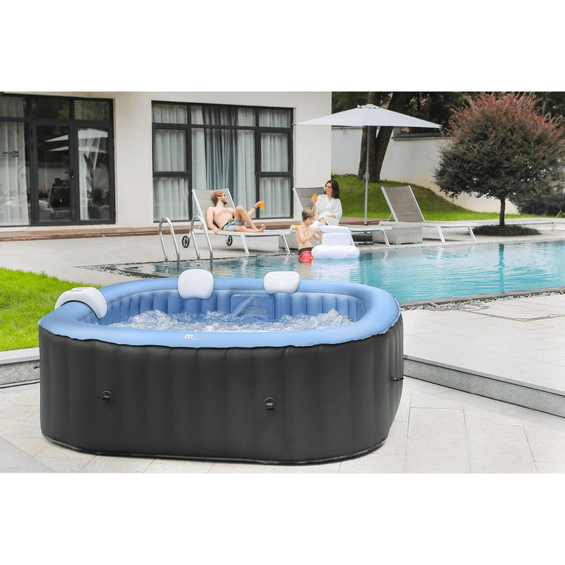 MSPA COMFORT Tekapo 6 Person Square Inflatable Tot Tub Spa