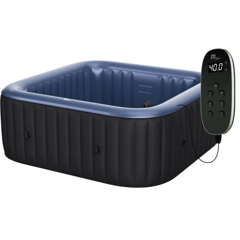 MSPA COMFORT Tekapo 6 Person Square Inflatable Tot Tub Spa