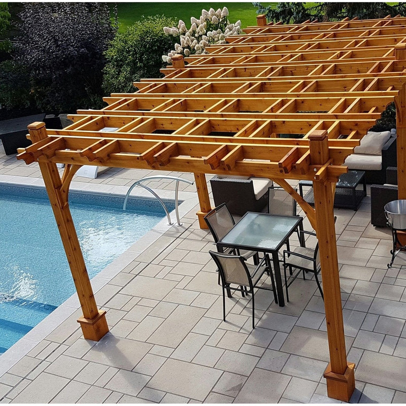 Outdoor Living Today Breeze Pergola | 14×16 - BZ1416-6 POST